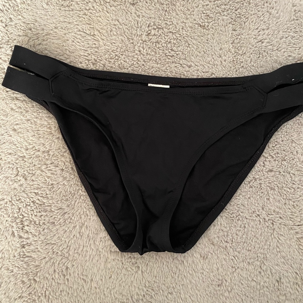 Black bikini bottoms